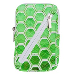 Hexagon Windows Belt Pouch Bag (large) by essentialimage