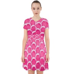 Hexagon Windows Adorable in Chiffon Dress