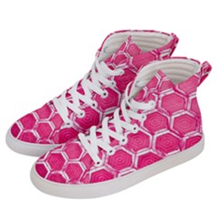 Hexagon Windows Men s Hi-Top Skate Sneakers