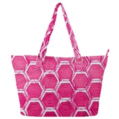 Hexagon Windows Full Print Shoulder Bag