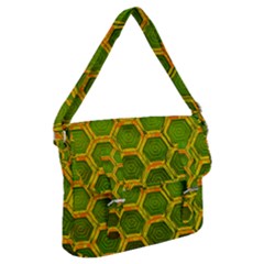 Hexagon Windows Buckle Messenger Bag by essentialimage