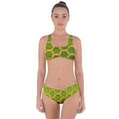 Hexagon Windows Criss Cross Bikini Set by essentialimage