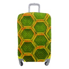 Hexagon Windows Luggage Cover (small) by essentialimage