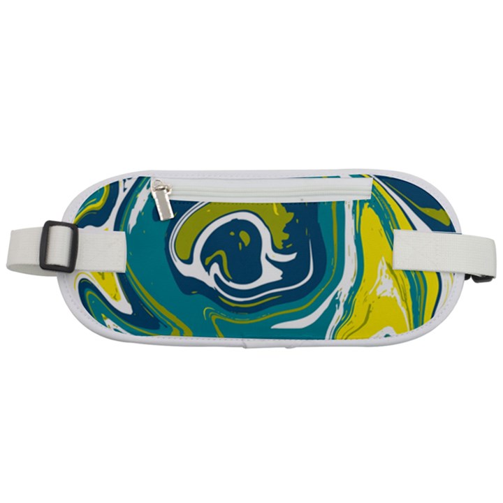 Vector Vivid Marble Pattern 14 Rounded Waist Pouch