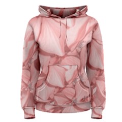 Coral Colored Hortensias Floral Photo Women s Pullover Hoodie by dflcprintsclothing