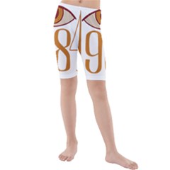 Orwell Kids  Mid Length Swim Shorts by Valentinaart