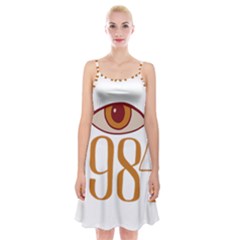 Orwell Spaghetti Strap Velvet Dress by Valentinaart