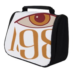 Orwell Full Print Travel Pouch (small) by Valentinaart