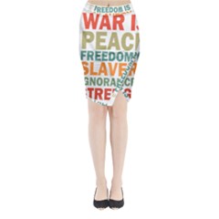 Orwell Midi Wrap Pencil Skirt by Valentinaart