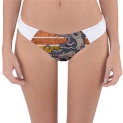 Possum - Mentally Sick Physically Thick Reversible Hipster Bikini Bottoms by Valentinaart