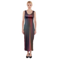 Streaks Fitted Maxi Dress
