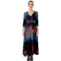 Water and Wine Button Up Boho Maxi Dress View1