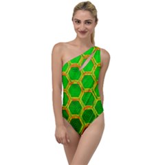 Hexagon Windows To One Side Swimsuit by essentialimage