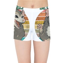 Possum - Be Urself Kids  Sports Shorts by Valentinaart