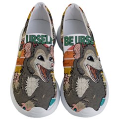 Possum - Be Urself Women s Lightweight Slip Ons by Valentinaart