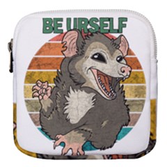 Possum - Be Urself Mini Square Pouch by Valentinaart