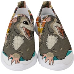 Possum - Be Urself Kids  Slip On Sneakers by Valentinaart