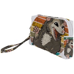 Possum - Be Urself Wristlet Pouch Bag (small) by Valentinaart