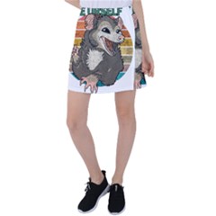 Possum - Be Urself Tennis Skirt by Valentinaart