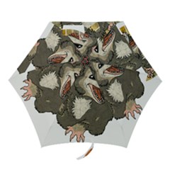 Possum  Mini Folding Umbrellas by Valentinaart