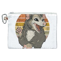 Possum  Canvas Cosmetic Bag (xl) by Valentinaart