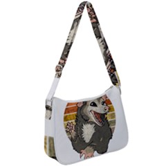 Possum  Zip Up Shoulder Bag