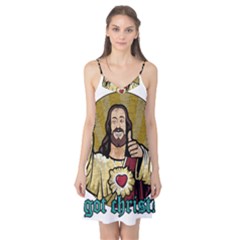 Buddy Christ Camis Nightgown by Valentinaart