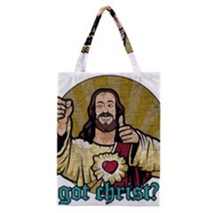 Buddy Christ Classic Tote Bag by Valentinaart
