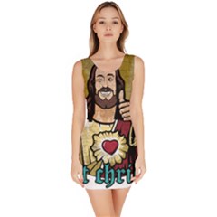 Buddy Christ Bodycon Dress by Valentinaart