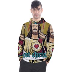 Buddy Christ Men s Pullover Hoodie by Valentinaart