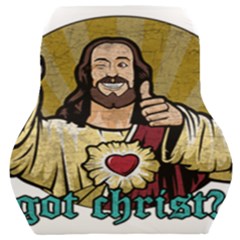 Buddy Christ Car Seat Back Cushion  by Valentinaart