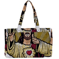 Buddy Christ Canvas Work Bag by Valentinaart