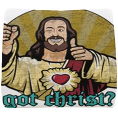 Buddy Christ Seat Cushion by Valentinaart