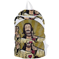 Buddy Christ Foldable Lightweight Backpack by Valentinaart