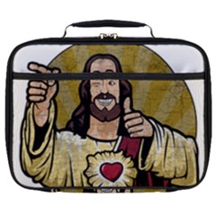 Buddy Christ Full Print Lunch Bag by Valentinaart