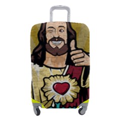 Buddy Christ Luggage Cover (small) by Valentinaart
