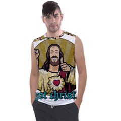 Buddy Christ Men s Regular Tank Top by Valentinaart