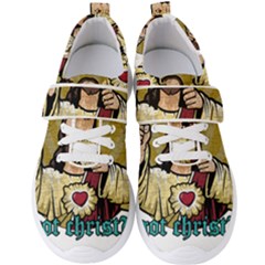 Buddy Christ Men s Velcro Strap Shoes by Valentinaart