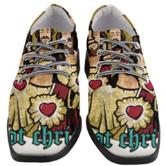 Buddy Christ Women Heeled Oxford Shoes by Valentinaart