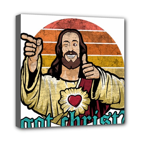 Got Christ? Mini Canvas 8  X 8  (stretched) by Valentinaart