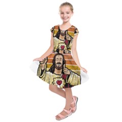 Got Christ? Kids  Short Sleeve Dress by Valentinaart