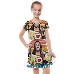 Got Christ? Kids  Cross Web Dress by Valentinaart