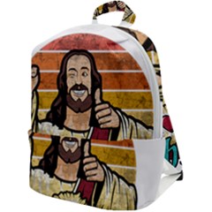 Got Christ? Zip Up Backpack by Valentinaart