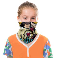 Got Christ? Face Covering Bandana (kids) by Valentinaart