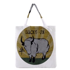 Chinese New Year ¨C Year of the Ox Grocery Tote Bag