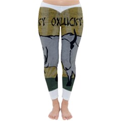 Chinese New Year ¨C Year of the Ox Classic Winter Leggings