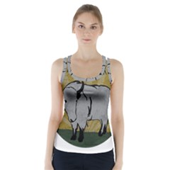 Chinese New Year ¨c Year Of The Ox Racer Back Sports Top by Valentinaart