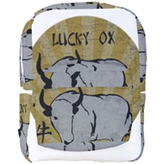 Chinese New Year ¨c Year Of The Ox Full Print Backpack by Valentinaart