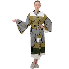 Chinese New Year ¨C Year of the Ox Maxi Velour Kimono