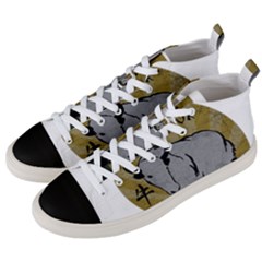 Chinese New Year ¨c Year Of The Ox Men s Mid-top Canvas Sneakers by Valentinaart